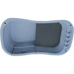 Bañera de polietileno eléctrica