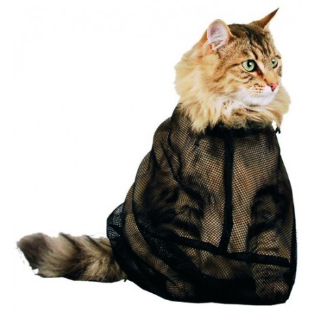 Bolsa de malla para lavar gatos