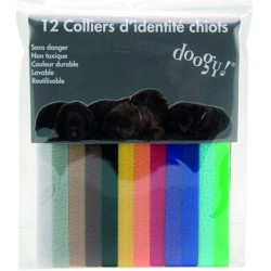 Collares identificativos cachorros (12 uds.)