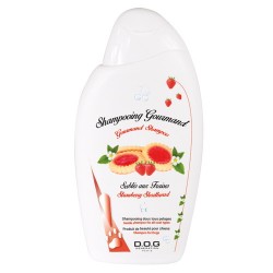 Champú aroma de galleta de fresa