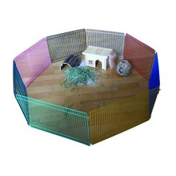 Parque para hámster -  Pintado. 8 piezas por 34 x 23 cm