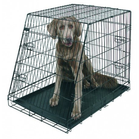 Jaula de perros piramidal - Medidas 107x74x85 cm