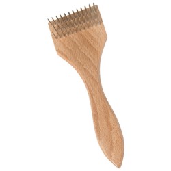 Rastrillo con 3 filas de púas