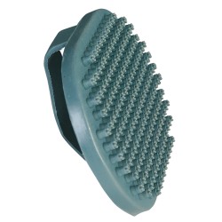 Rasqueta ovalada de goma