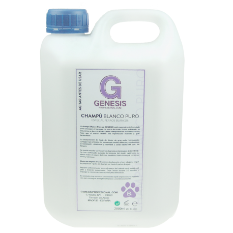 Champú GENESIS blanco puro 2 litros