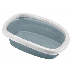 Caja para arena con reborde anticaida