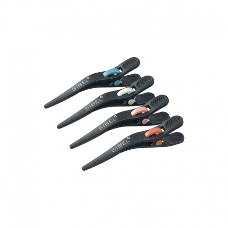 Pinzas plásticas sujeta pelo