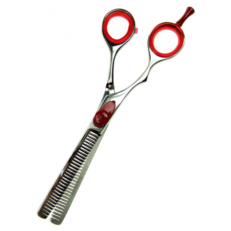 Tijera Genesis de entresacar para zurdos 16,5 cm