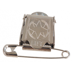 Pinza clip para dorsal en exposiciones