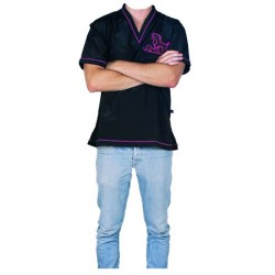 Blusón negro unisex.