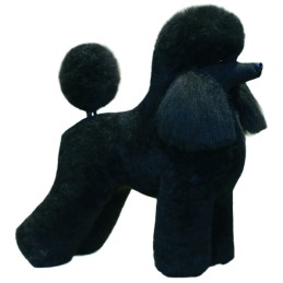Pelo postizo Poodle Negro