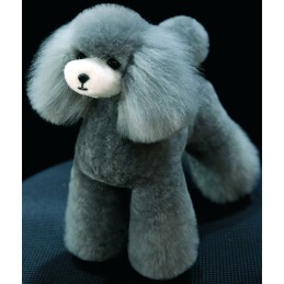 Pelo postizo Teddy gris