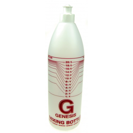 Botella mezcladora de 1 l.